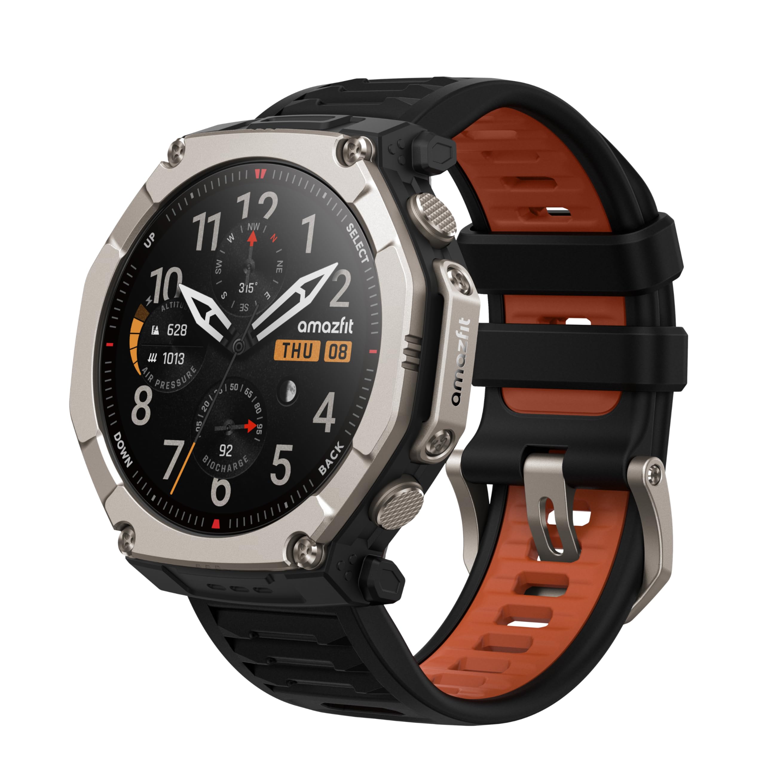 Amazon.com: Amazfit T-Rex Ultra 2 Dual-Band GPS Outdoor Smartwatch